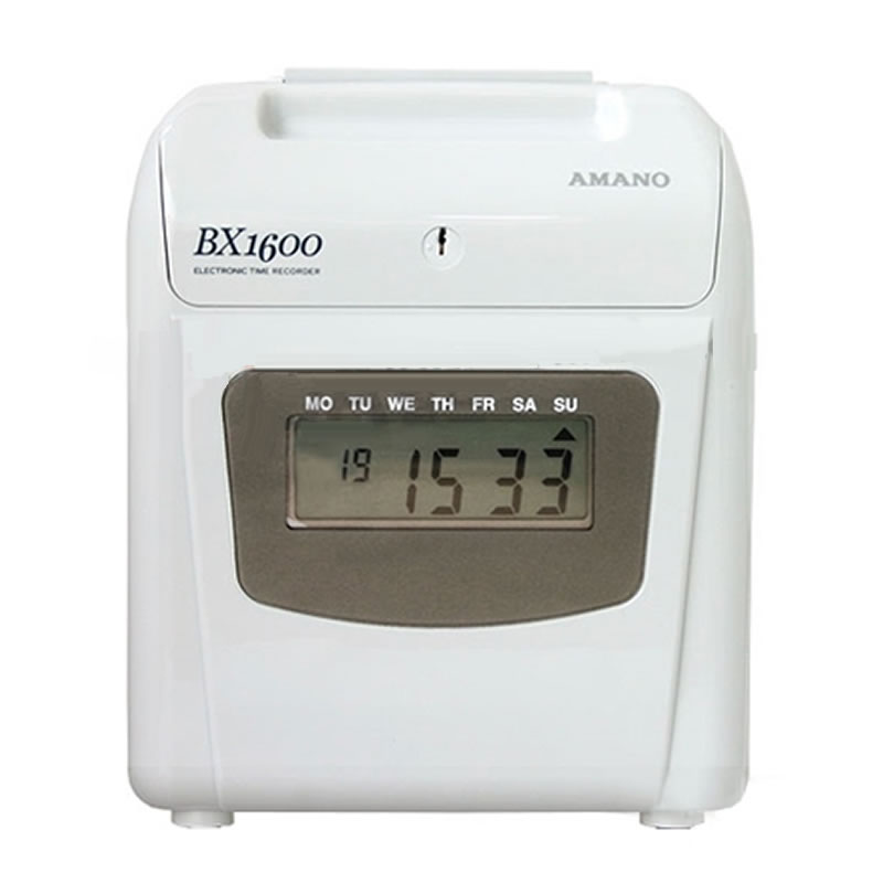 Amano BX-1600 Clocking Machine electronic time recorder